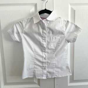 5 for $25! French Toast White Button Down Kids Shirt